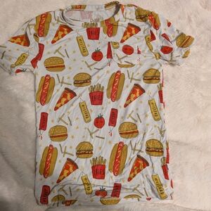 Kids Food Print T-Shirt